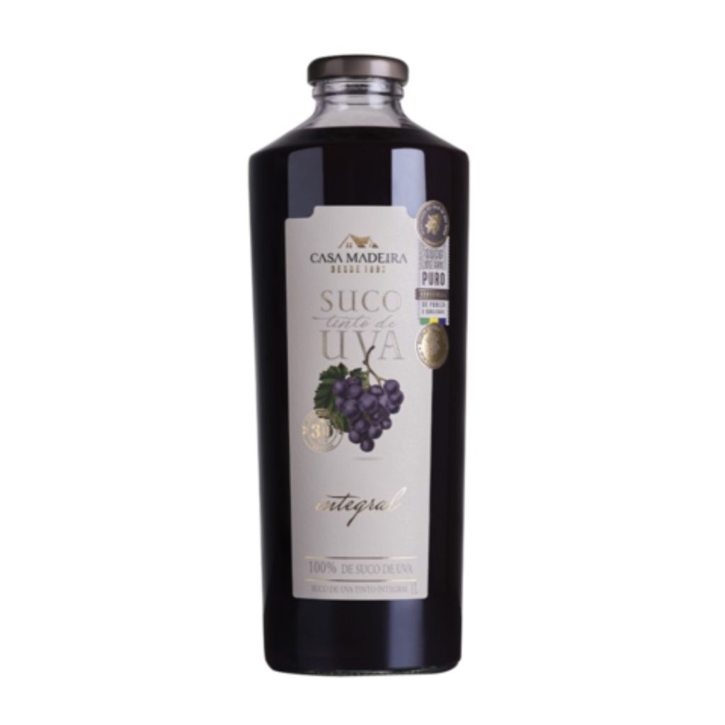 SUCO TINTO DE UVA INTEGRAL 1L